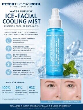 Peter Thomas Roth Water Drench Hyaluronic Cloud Cooling Mist